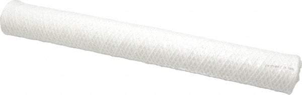 Parker - 2-1/2" OD, 5µ, Cotton String-Wound Cartridge Filter - 20" Long - Industrial Tool & Supply