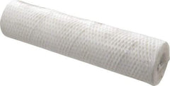 Parker - 2-1/2" OD, 25µ, Cotton String-Wound Cartridge Filter - 10" Long - Industrial Tool & Supply