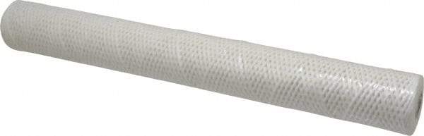 Parker - 2-1/2" OD, 25µ, Cotton String-Wound Cartridge Filter - 20" Long - Industrial Tool & Supply