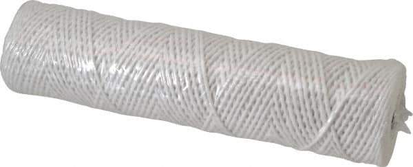 Parker - 2-1/2" OD, 10µ, Acetate Cotton String-Wound Cartridge Filter - 10" Long - Industrial Tool & Supply