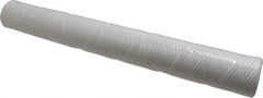 Parker - 2-1/2" OD, 25µ, Polypropylene Cotton String-Wound Cartridge Filter - 20" Long - Industrial Tool & Supply