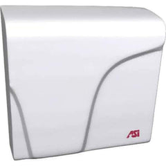 ASI-American Specialties, Inc. - 1800 Watt White Finish Electric Hand Dryer - 115-240 Volts, 15 Amps, 11-3/8" Wide x 11-7/32" High x 3-7/8" Deep - Industrial Tool & Supply