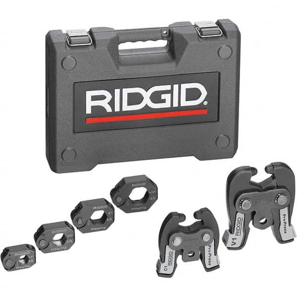 Ridgid - Presser Replacement Jaws Type: Press Ring Kit Jaw Size Range: 1/2" to 1-1/4" (Inch) - Industrial Tool & Supply