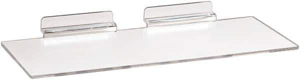 ECONOCO - Open Shelving Accessory/Component - 12" Long, Use with Slatwall - Industrial Tool & Supply
