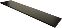 ECONOCO - Open Shelving Accessory/Component - Melamine Finish, 48" Long, Use with Slatwall, Gridwall or Slotted Standard Brackets - Industrial Tool & Supply