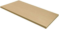 ECONOCO - Open Shelving Accessory/Component - Melamine Finish, 24" Long, Use with Slatwall, Gridwall or Slotted Standard Brackets - Industrial Tool & Supply