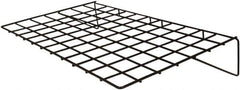 ECONOCO - Open Shelving Accessory/Component - Semi-Gloss Finish, 23-1/2" Long, Use with Grid Panels - Industrial Tool & Supply
