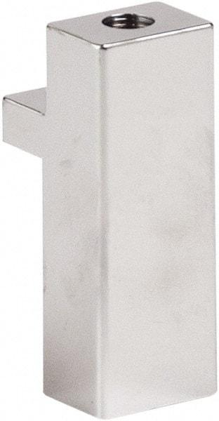 ECONOCO - Open Shelving Accessory/Component - Chrome Plated Finish, 2-5/8" Long, Use with 3/8" Threaded Stem - Industrial Tool & Supply