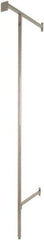 ECONOCO - 16" Wide, 84 High, Open Shelving Accessory/Component - Chrome Plated Finish, Use with Cornice - Industrial Tool & Supply