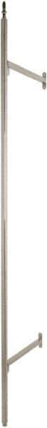ECONOCO - 16" Wide, 84 High, Open Shelving Accessory/Component - Chrome Plated Finish, Use with President Line Hardware - Industrial Tool & Supply