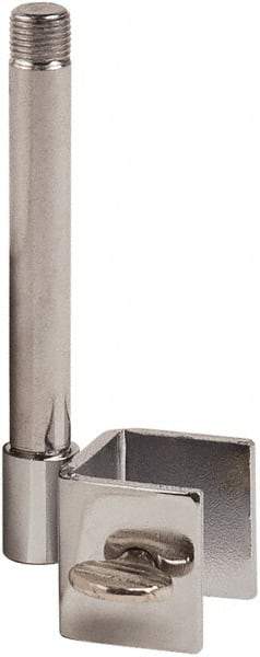 ECONOCO - Open Shelving Accessory/Component - Chrome Plated Finish, Use with 3/4" Square Tubing - Industrial Tool & Supply
