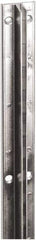 ECONOCO - Zinc Coated Single Slotted Standard Bracket - 144" Long, 1.187" Wide - Industrial Tool & Supply