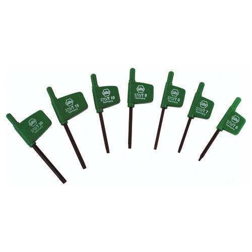 T6-T20 TORX FLAG HANDLE 7 PC SET - Industrial Tool & Supply