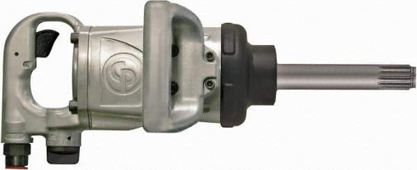 Chicago Pneumatic - #5 Spline Drive, 5,000 RPM, 1,620 Ft/Lb Torque Impact Wrench - D-Handle, 800 IPM, 35 CFM, 1/2" Inlet - Industrial Tool & Supply