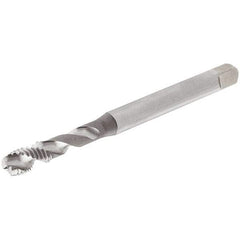 Iscar - M18x2.5B Metric Coarse 4 Flute 6H Modified Bottoming Spiral Flute Tap - Cobalt, Uncoated, 125mm OAL, Right Hand Flute, Right Hand Thread, Series TPS M - Industrial Tool & Supply