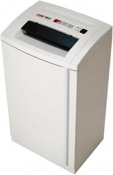 Ability One - 1/8 x 1-1/8" Strip, Single State Mixed Media Destroyer Cross Cut Shredder - 17-3/4" Long x 30-1/2" Wide x 14" High, Level 3 Security - Industrial Tool & Supply