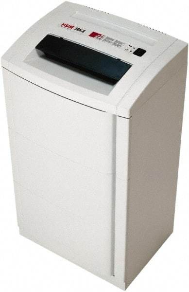 Ability One - 1/8" Strip, Single State Mixed Media Destroyer Strip Cut Shredder - 19-3/4" Long x 35" Wide x 16" High, Level 2 Security - Industrial Tool & Supply