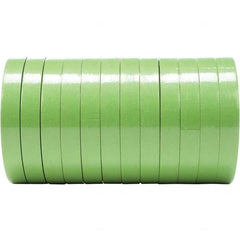 3M - 3mm Wide x 55 m x 6.7 mil Green Paper Masking Tape - Industrial Tool & Supply