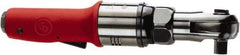 Chicago Pneumatic - 3/8" Drive, 250 RPM, 15 Ft/Lb Torque Ratchet Wrench - Inline Handle, 14 CFM, 90 psi, 1/4" Inlet - Industrial Tool & Supply