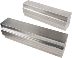 Kurt - 1.475" Jaw Width, Quick Change Jaw System, Vise Jaw Set - Aluminum Alloy, Bolt On, Soft Jaws - Industrial Tool & Supply