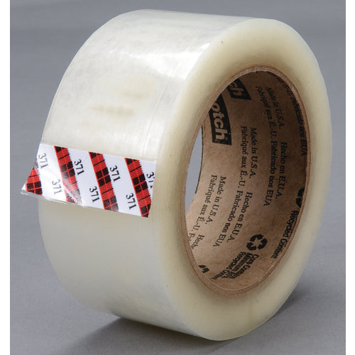 Scotch Box Sealing Tape 371 Clear 72 mm × 100 m - Industrial Tool & Supply