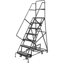TRI-ARC - Rolling & Wall Mounted Ladders & Platforms Type: All-Directional Ladder Style: Rolling Safety Ladder - Industrial Tool & Supply