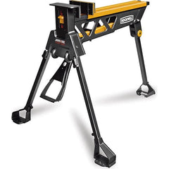 Rockwell - Stationary Work Benches, Tables Type: Foldup Sawhorse Top Material: Metal - Industrial Tool & Supply