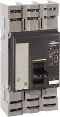Square D - 1000 Amp, 600 VAC, 3 Pole, Panel Mount Molded Case Circuit Breaker - Electronic Trip, Multiple Breaking Capacity Ratings, 3/0 AWG - Industrial Tool & Supply