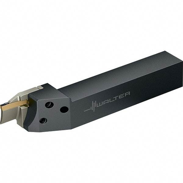 Walter - NCEE, External, Right Hand, 15mm Max Depth of Cut, 4 to 5mm Groove Width, Indexable Grooving Tool Holder - GX24-3.. Insert Compatibility, 25mm Shank Height, 25mm Shank Width, 162mm OAL - Industrial Tool & Supply