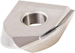 Kennametal - KDMB06M0 Grade K115M Carbide Milling Insert - Uncoated, 0.063" Thick, 3mm Corner Radius - Industrial Tool & Supply