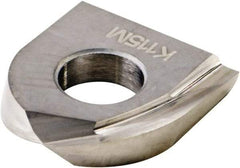 Kennametal - KDMB0625M0 Grade K115M Carbide Milling Insert - Uncoated, 0.1181" Thick, 7.94mm Corner Radius - Industrial Tool & Supply