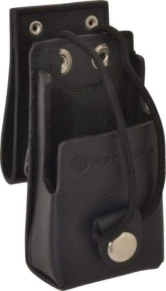 Motorola - Two Way Radio Leather Case - Use With RDX Radio - Industrial Tool & Supply