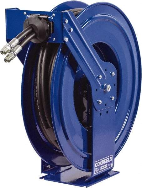 CoxReels - 50' Spring Retractable Hose Reel - 3,000 psi, Hose Included - Industrial Tool & Supply
