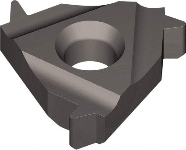 Vargus - 3ER External Right Hand 12 American Buttress Laydown Threading Insert - Grade VTX, TiAlN Coated Carbide, 9.53mm Inscribed Circle - Industrial Tool & Supply