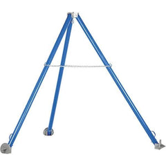 Vestil - 1 Ton Load Capacity Tripod High Stand - 105 to 165-3/4" High - Industrial Tool & Supply