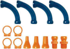 Loc-Line - 1/2" Hose Inside Diam, Coolant Hose Elbow - For Use with Loc-Line Modular Hose System - Industrial Tool & Supply