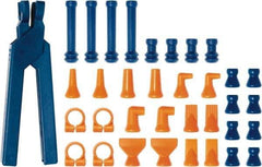 Loc-Line - 1/4" Hose ID, Coolant Hose Lathe Adapter Kit - For Loc-Line Modular Hose Systems - Industrial Tool & Supply