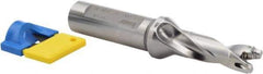Iscar - 0.492" to 0.508" Diam, 3xD, 1.47" Max Depth, 5/8" Shank Diam, 4.04" OAL, Replaceable-Tip Drill - FCP, ICK, ICK-2M, ICM, ICP, iCP-2M Insert, 37318391 Toolholder, Series SumoCham - Industrial Tool & Supply