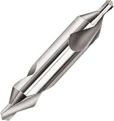 Magafor - #8 Plain Cut 60° Incl Angle Cobalt Combo Drill & Countersink - Industrial Tool & Supply