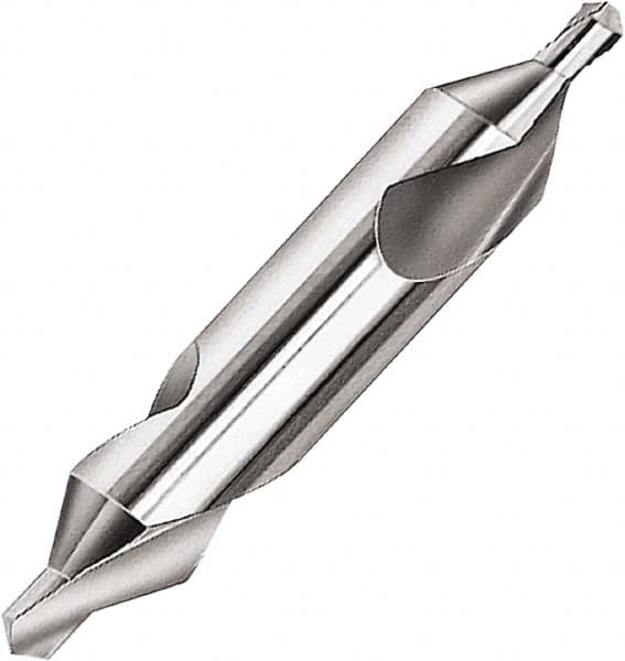 Magafor - #4/0 Plain Cut 60° Incl Angle High Speed Steel Combo Drill & Countersink - Industrial Tool & Supply