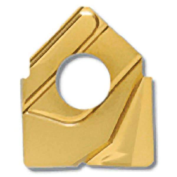 Iscar - HCCD.75-R.063 QF Grade IC908 Carbide Milling Insert - TiAlN Finish, 0.183" Thick, 1/16" Corner Radius - Industrial Tool & Supply