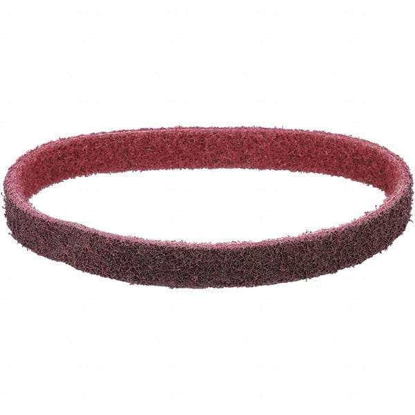 Dynabrade - 1" Wide x 24" OAL, Aluminum Oxide Abrasive Belt - Aluminum Oxide, Medium, Nonwoven, Cloth Backing - Industrial Tool & Supply