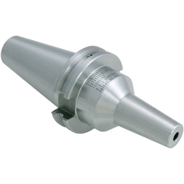 Techniks - 5/8" Hole Diam, CAT40 Taper Shank Shrink Fit Tool Holder & Adapter - Industrial Tool & Supply