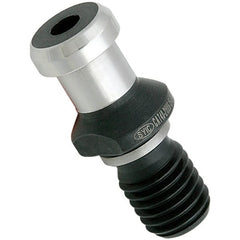 Techniks - CAT40 Taper, 5/8-11 Thread, 90° Angle Radius, Standard Retention Knob - Industrial Tool & Supply