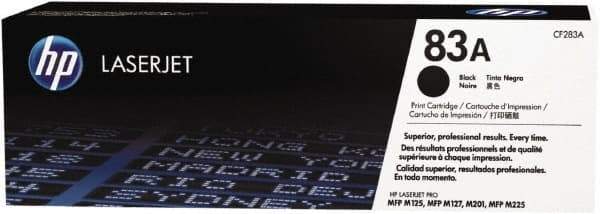 Hewlett-Packard - Black Toner Cartridge - Use with HP LaserJet Pro MFP M125, MFP M127, MFP M201, MFP M225 - Industrial Tool & Supply
