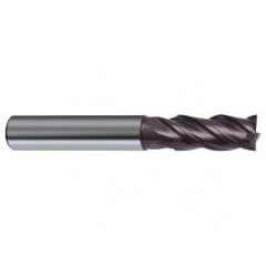 4mm Dia. - 57mm OAL - 4 FL Variable Helix Firex Carbide End Mill - Industrial Tool & Supply