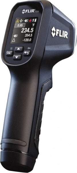 FLIR - -30 to 650°C (-22 to 1,202°F) Infrared Thermometer - 30:1 Distance to Spot Ratio - Industrial Tool & Supply