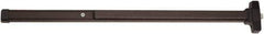 Falcon - 3' 1" to 4' Door Width Rim Exit Device - Powder Coated Finish - Industrial Tool & Supply
