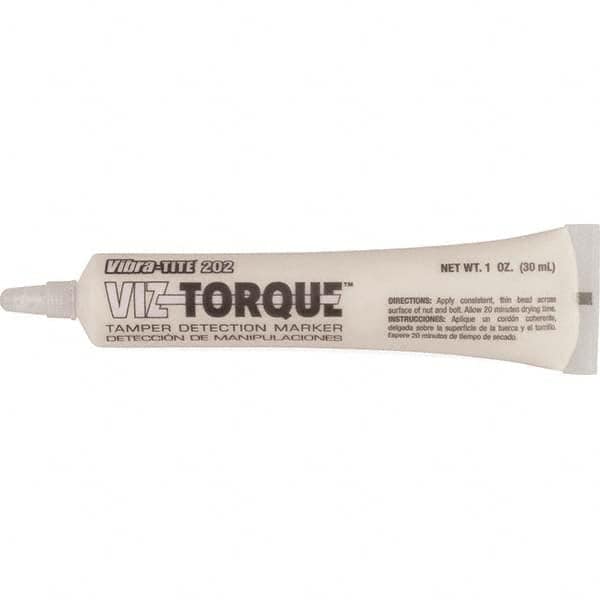 Vibra-Tite - Markers & Paintsticks Type: Visual Vibratory Indicator Color: White - Industrial Tool & Supply