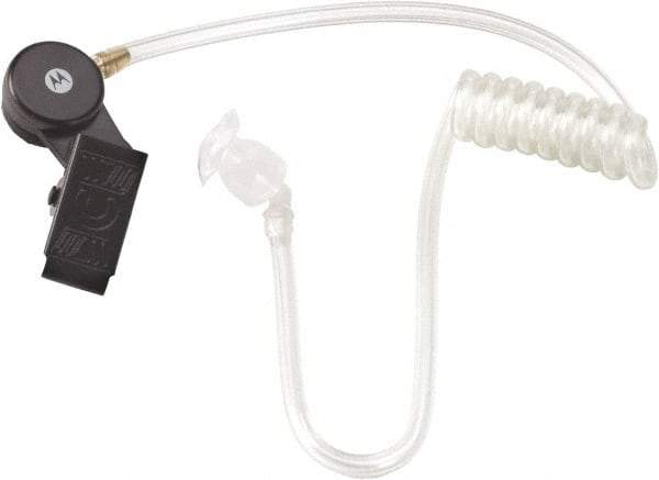 Motorola - Replacement Acoustic Tube - Clear, Use with Motorola HKLN 4601 - Industrial Tool & Supply